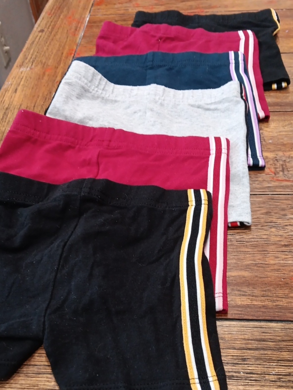 Garanimals Kids Stretch Cotton Athletic Shorts - Black, Gray, Navy & Burgundy